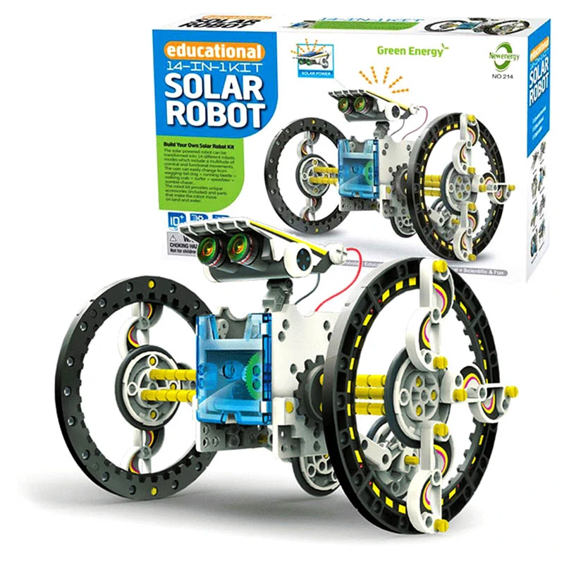 Solárna hračka Robot 14v1
