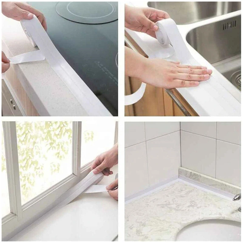 Tesniaca páska na vaňu, sprchový kút a umývadlo 3,2m / 3,8cm