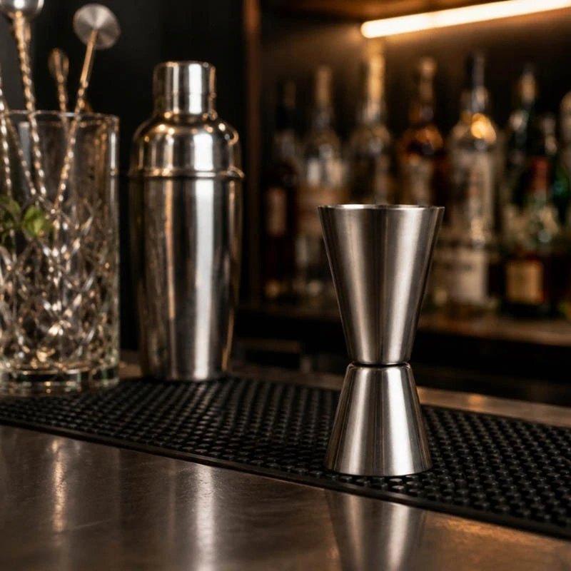 Barmanská odmerka 25/50 ml z nehrdzavejúcej ocele