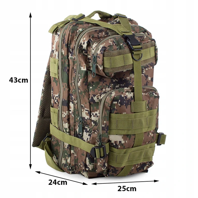 Outdoorový batoh 28 l zelený