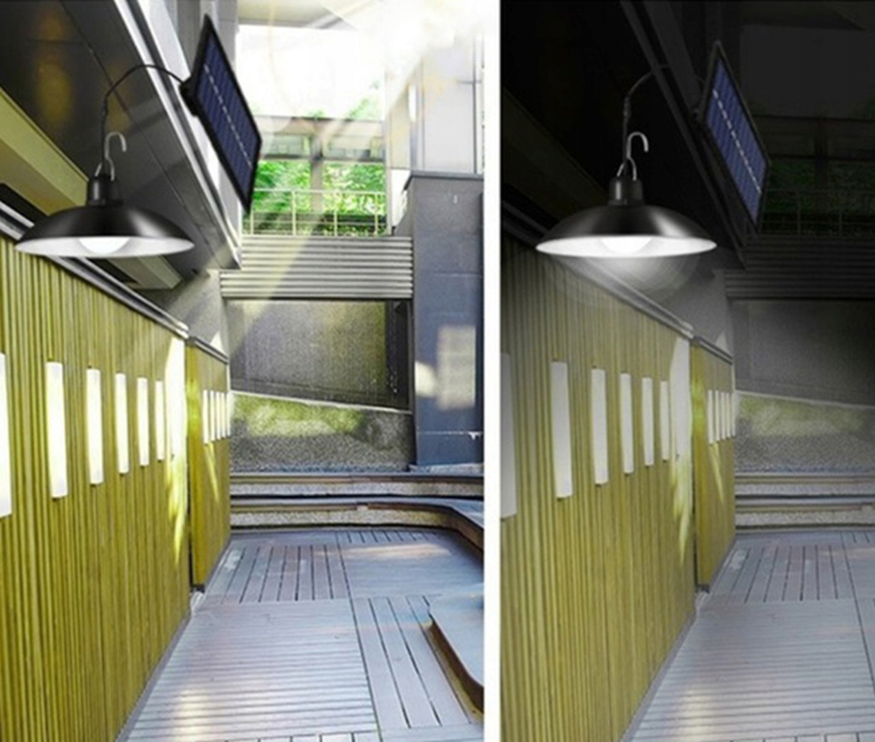 Solárna záhradná LED lampa