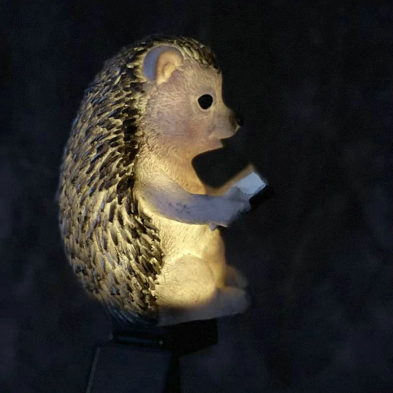 Solárna záhradná lampa - Ježko