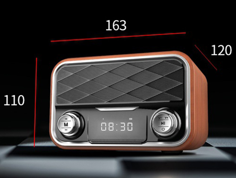 DexXer FM rádio USB, SD