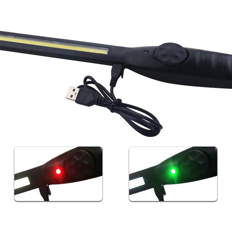 Dielenská montážna lampa AKU LED COB 8W