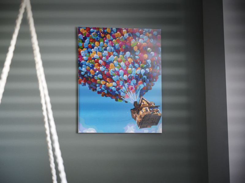 Maľovanie podľa čísel 40x50cm Balón
