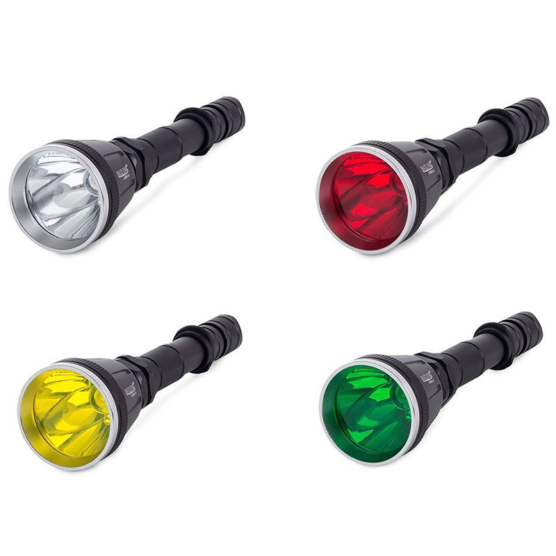 LED baterka Bailong Q2888 s filtrom