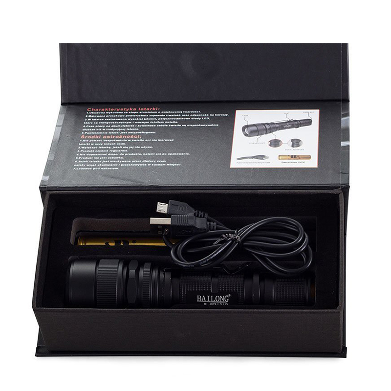 BAILONG BL-603-L3-U3 - Baterka taktická signalizačná
