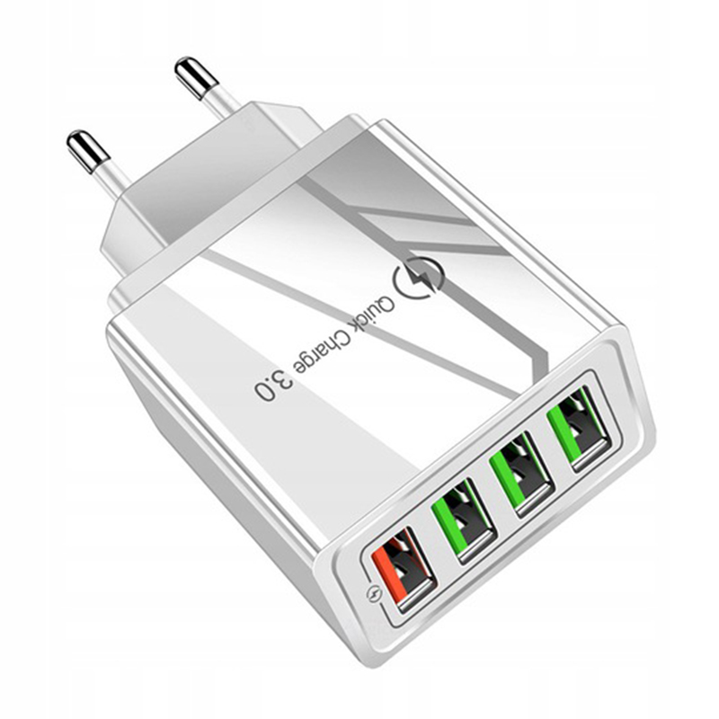 Sieťová nabíjačka 4xUSB 3.0