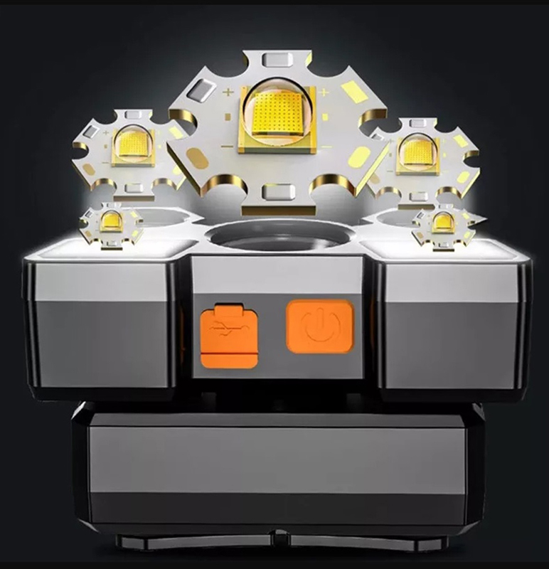 Čelovka XPE 9 LED 10W