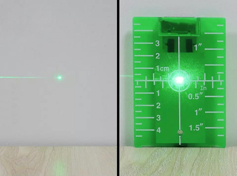 Terčík na zelený laser