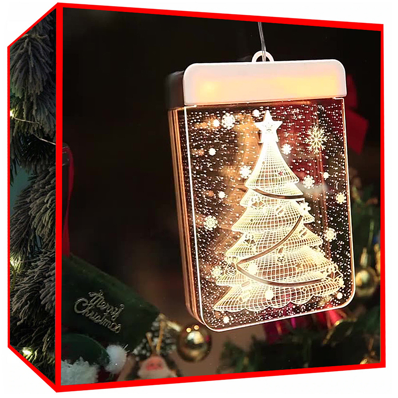 LED závesná vianočná dekorácia – perníček 32 cm, 80 LED, teplá biela