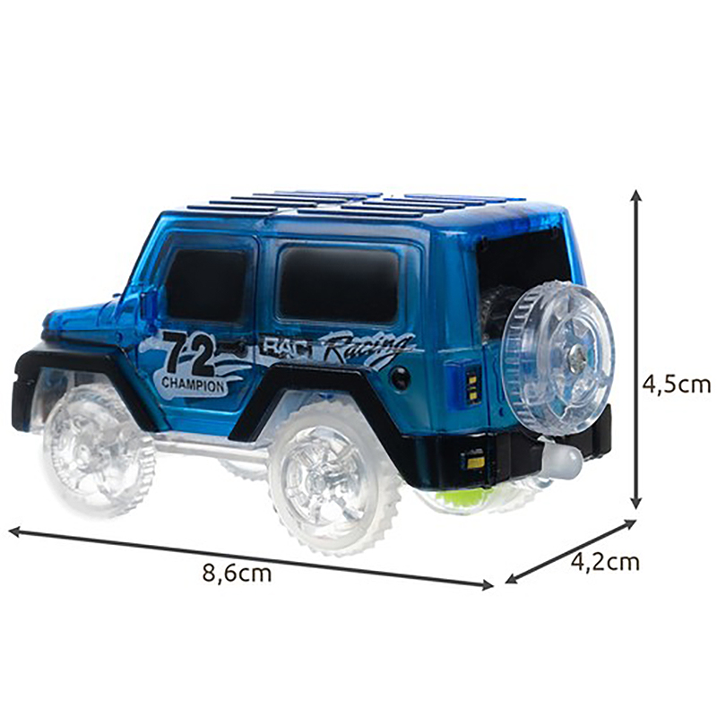 Kruzzel - Svietiace auto na autodráhu
