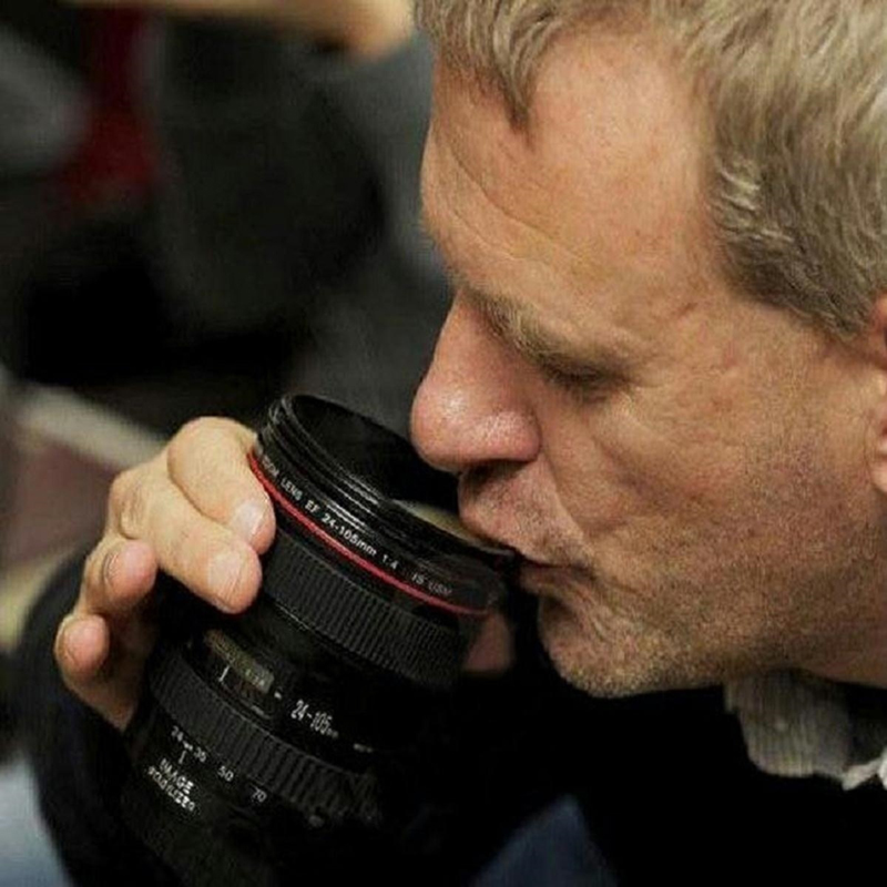 Termo hrnček v tvare objektívu Canon 360ml