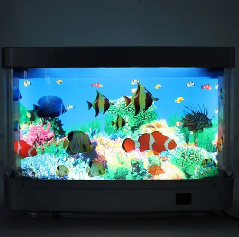 Nočná lampa LED Akvárium