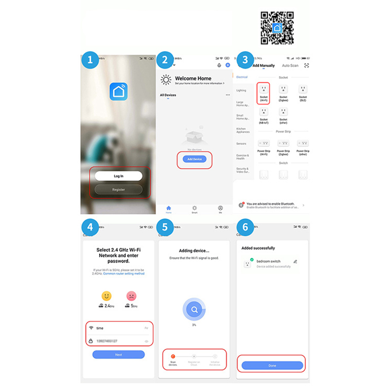 Inteligentná Wifi zásuvka 230V s meračom spotreby