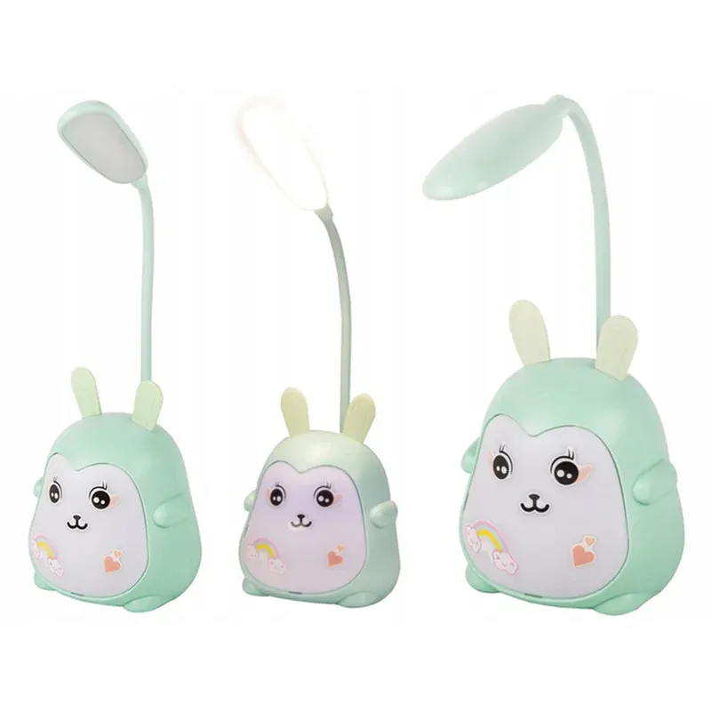 Detská RGB LED lampa 3W s nálepkami zelená