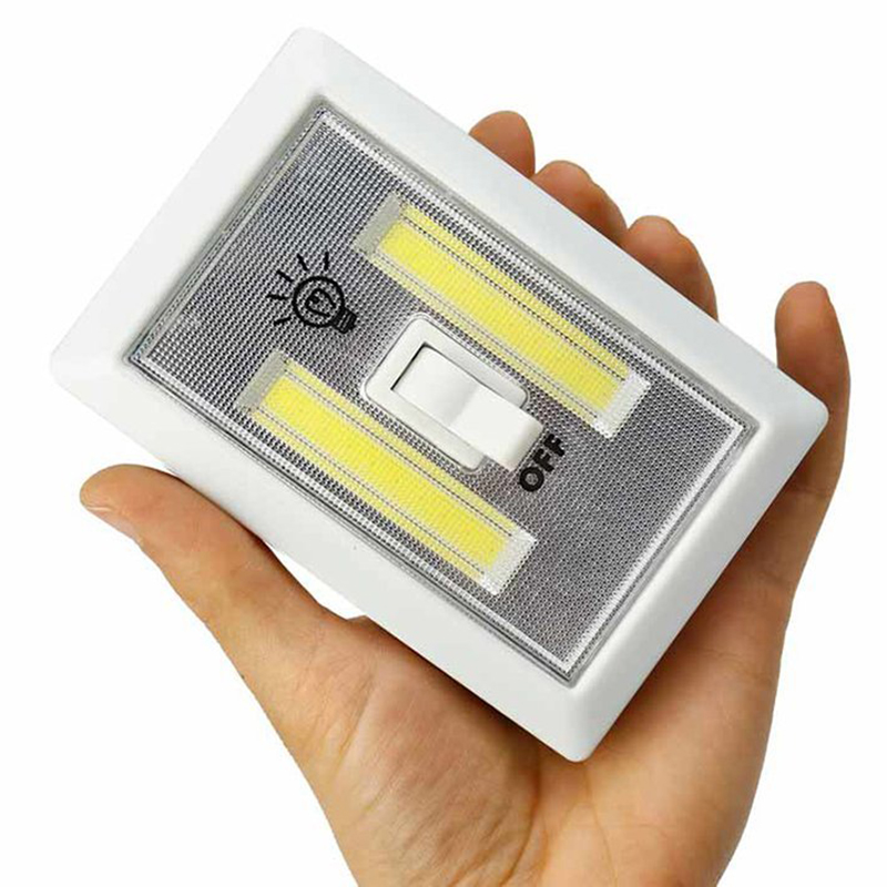 Samolepiaca bezdrôtová COB LED lampa s magnetom