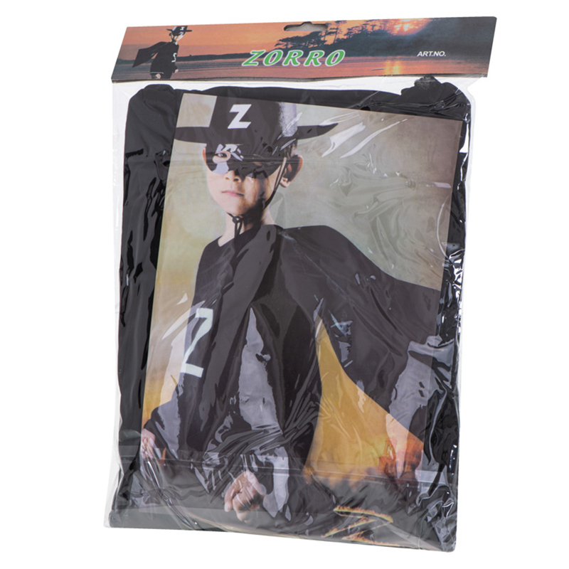 Detský kostým Zorro veľkosť S 95-110cm