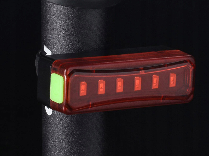 Sada zadné a predné svetlo na bicykel LED USB BL-T3206