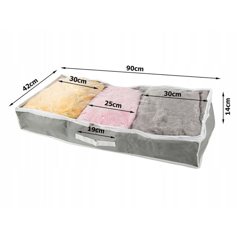Organizér na oblečenie topánky a doplnky 90x42x14cm