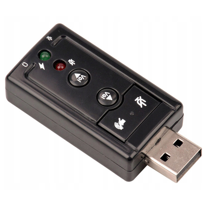 Externá zvuková karta USB 7.1