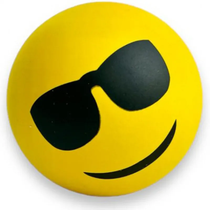 Skákacia loptička Emoji 6cm