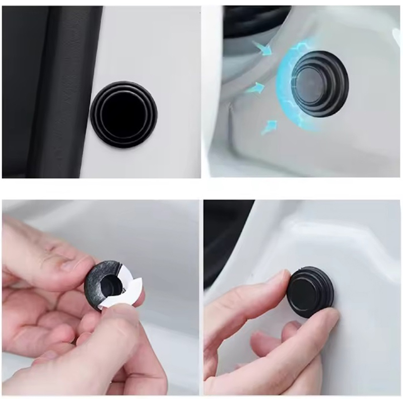Nárazníky na ochranu dverí automobilu 4ks