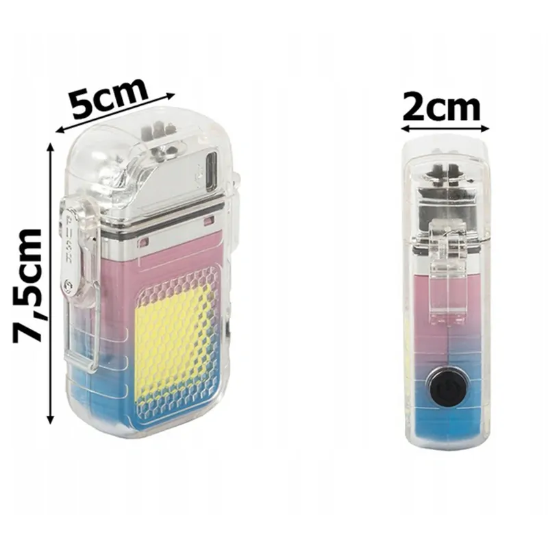 Plazmový zapaľovač USB so svetlom