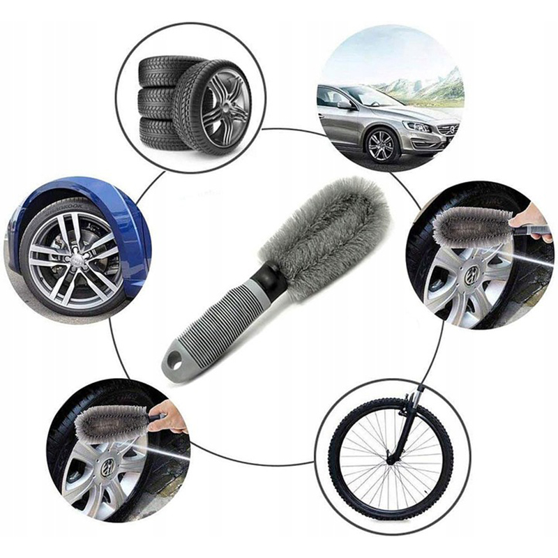 Kefa na čistenie kolies automobilov