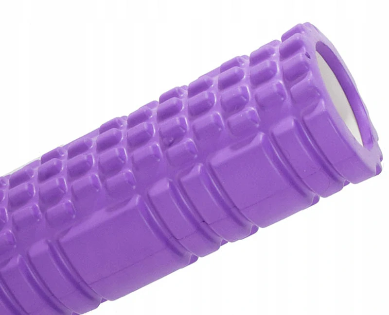 Valec na cvičenie - Joga roller fialový 30cm