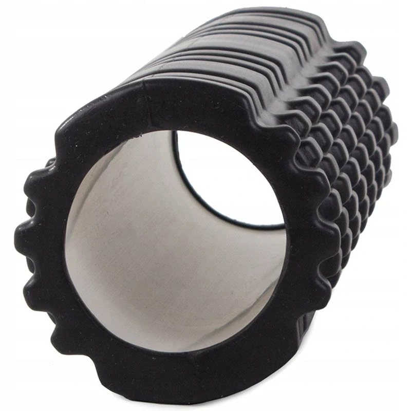 Valec na cvičenie - Joga roller čierny 30cm