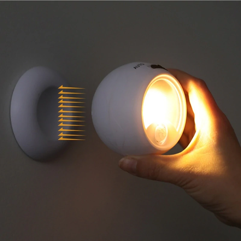 Nástenná magnetická COB lampa s 360° rotáciou