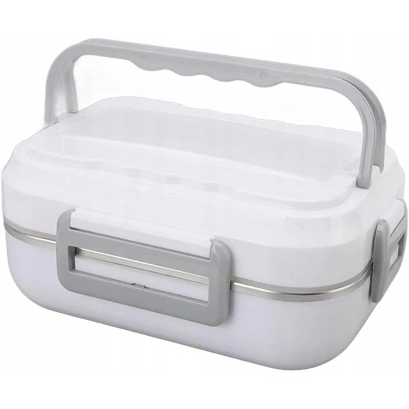 Obedár Lunchbox ohrievací 12V/220V 900ml biely