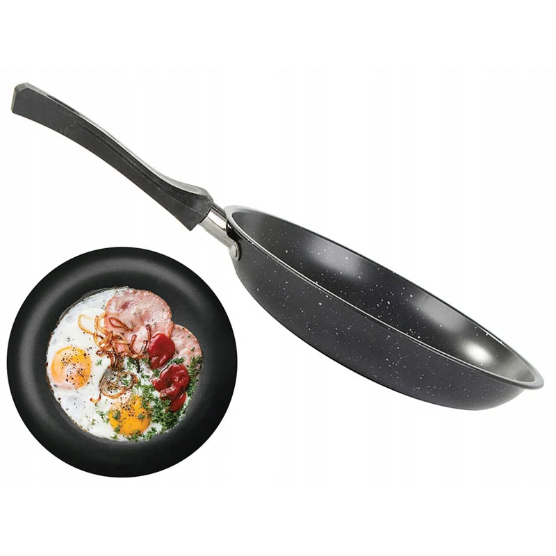 Sada 2 nepriľnavých hliníkových panvíc 24, 14 cm