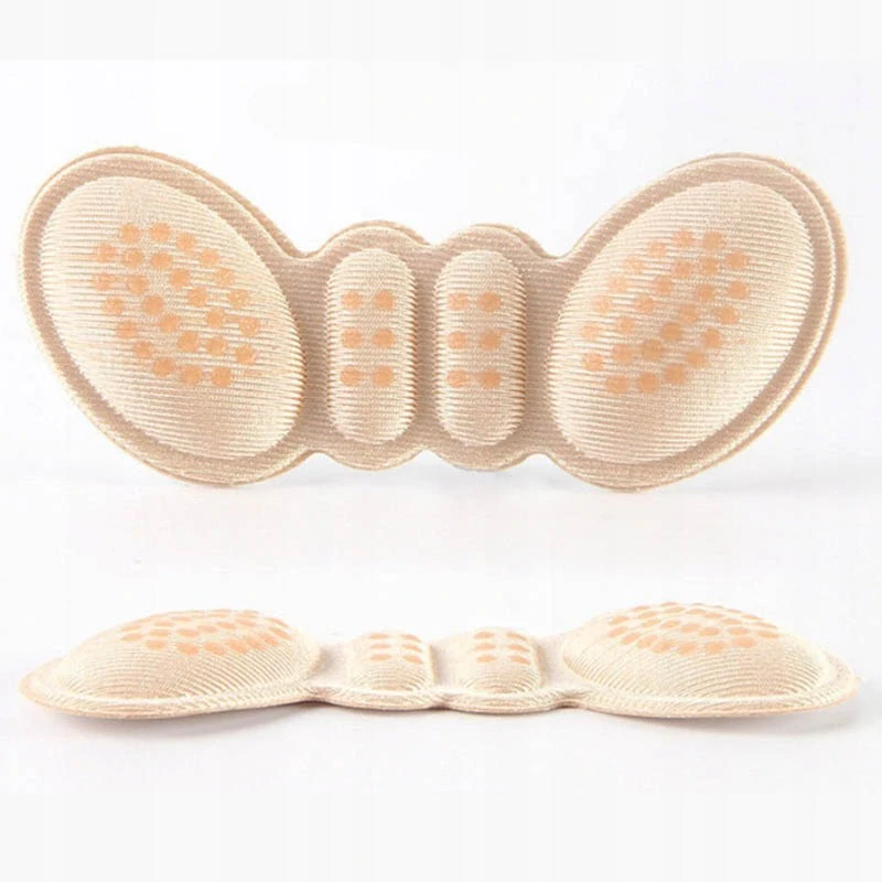 Pätové vložky do topánok proti otlakom lepiace 10x4cm 3mm krémové (1 pár)