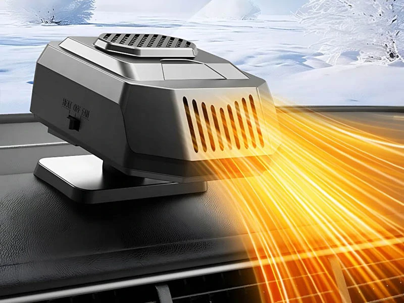 Prenosný ohrievač vzduchu do auta 12V / 200W