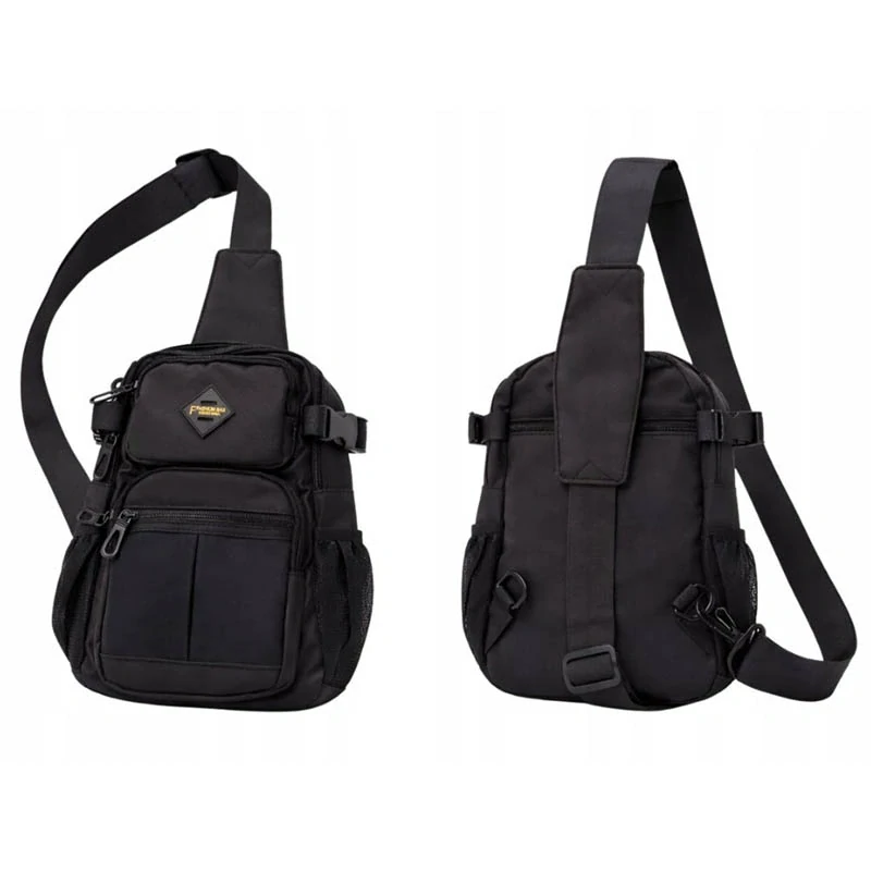 Pánska taška cez rameno crossbody čierna