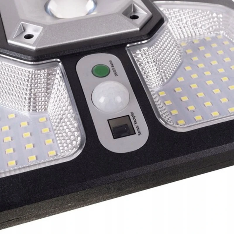 LED solárna lampa 600 W s pohybovým a súmrakovým senzorom