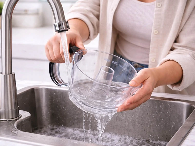 Elektrický odšťavovač na citrusy 0,7L 25W čierny