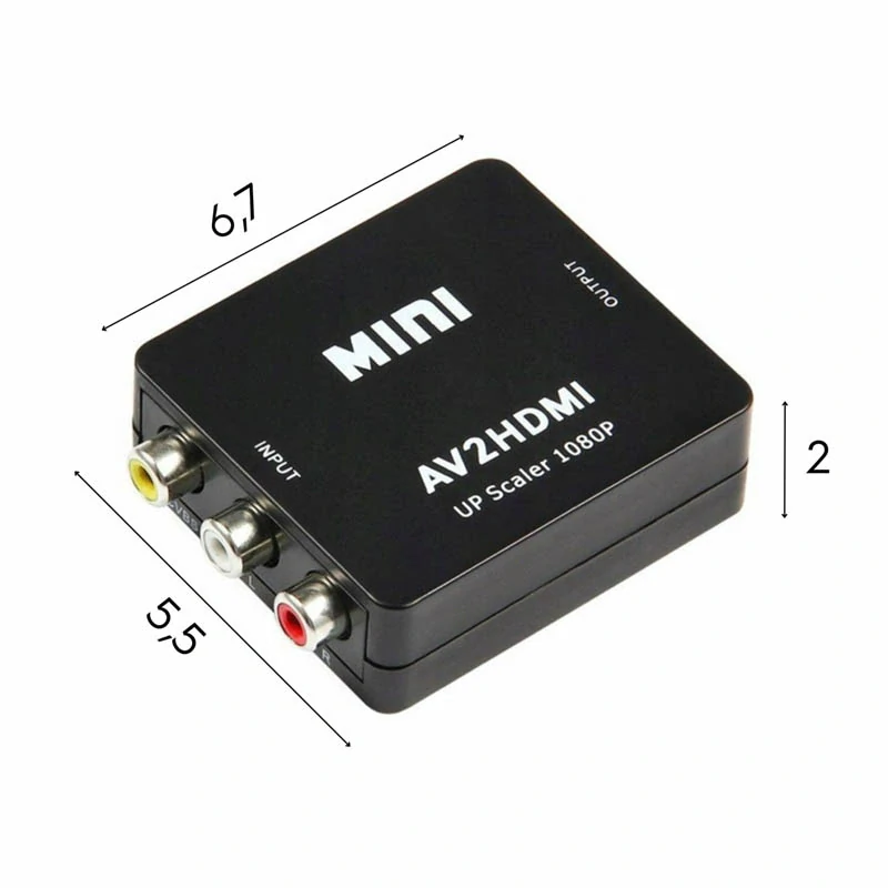 Adaptér AV RCA (CINCH) na HDMI