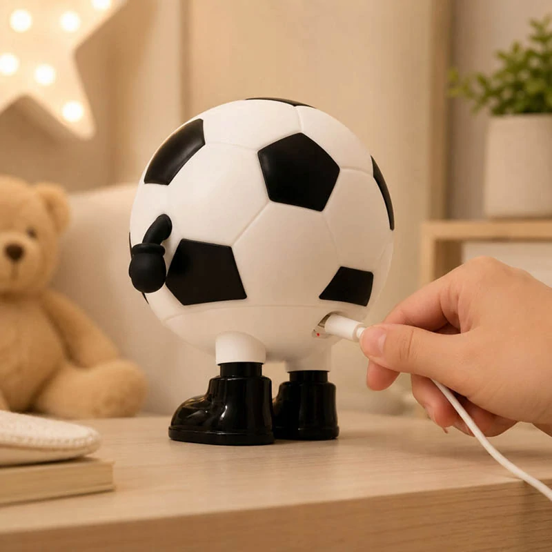 Nočná LED lampa Futbalová lopta
