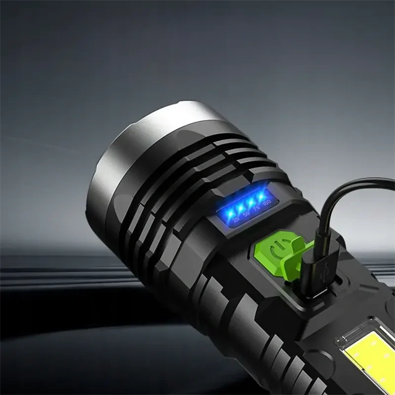 LED baterka GENETIC® s akumulátorom a COB osvetlením