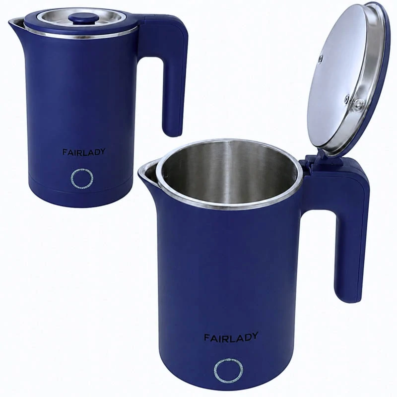 Rýchlovarná kanvica Fairlady 1 l 800 W modrá