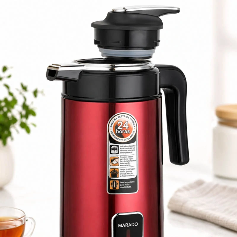 Rýchlovarná kanvica Marado 3,5 l 1500 W červená