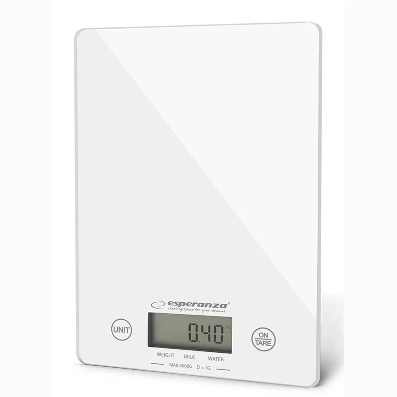Digitálna kuchynská váha Esperanza LEMON White do 5 kg