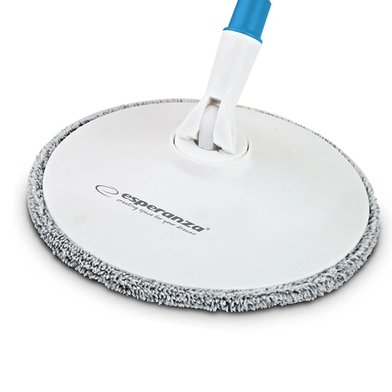 Rotačný mop Esperanza PERFECT CLEAN s vedrom a mikrovláknovým návlekom