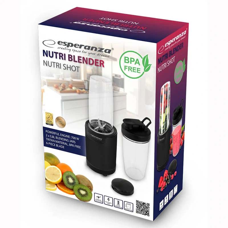 Osobný mixér Esperanza NUTRI SHOT 700 W