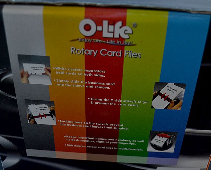 Otočný vizitkár O-Life INTERLINK 200