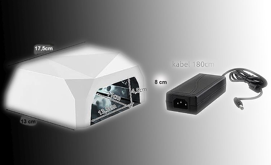 HQ Lampa na nechty UV White