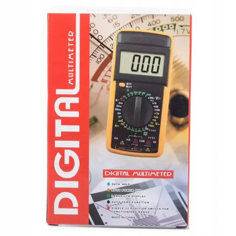 Digitálny multimeter DT9205A
